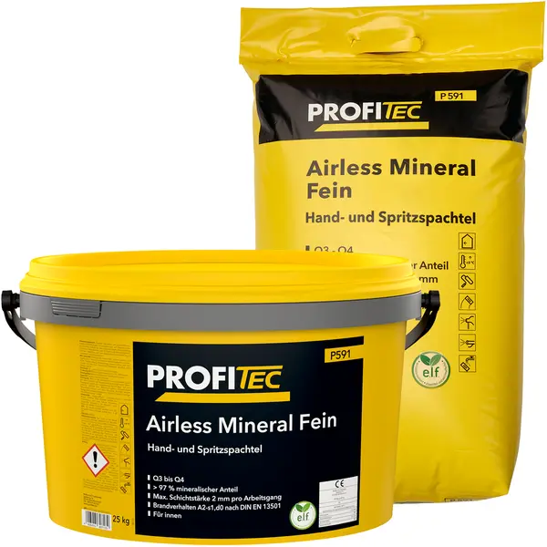 PROFITEC P591 Airless Mineral Fein (Eimerware) 25 kg