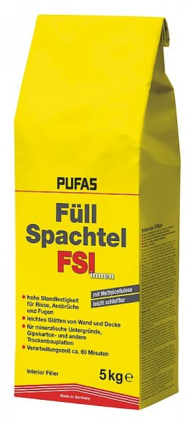 PUFAS Füllspachtel FSI innen 5 kg
