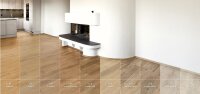 Duplex XL Tensa oak nature 5.0 mm dropplank basic "click" Paket
