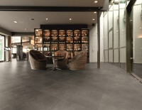 Duplex XXL M&M MONACO concrete grey dark 2.5 mm design flor "kleben" Muster