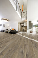 TRIPLE aqua GRAZ oak rustic cream 8.1 mm droplank "click" Muster